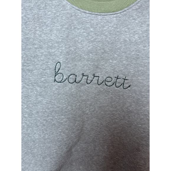 Embroidered Boys Colorblock Sweatshirt "Barrett" 4T - Picture 3 of 6